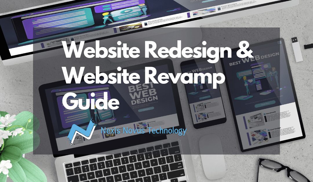 website redesign and website revamp guide & checklist by nexis novus technology