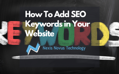 Where & How To Add SEO Keywords To Your Website [2023]